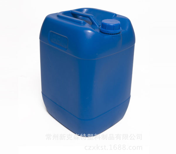 定制蓝色25L塑料桶 HDPE方桶 hth手机版登陆
 化学品液体农药周转桶
